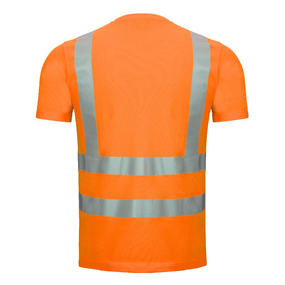 NITRAS MOTION TEX VIZ Warnschutz-T-Shirt orange