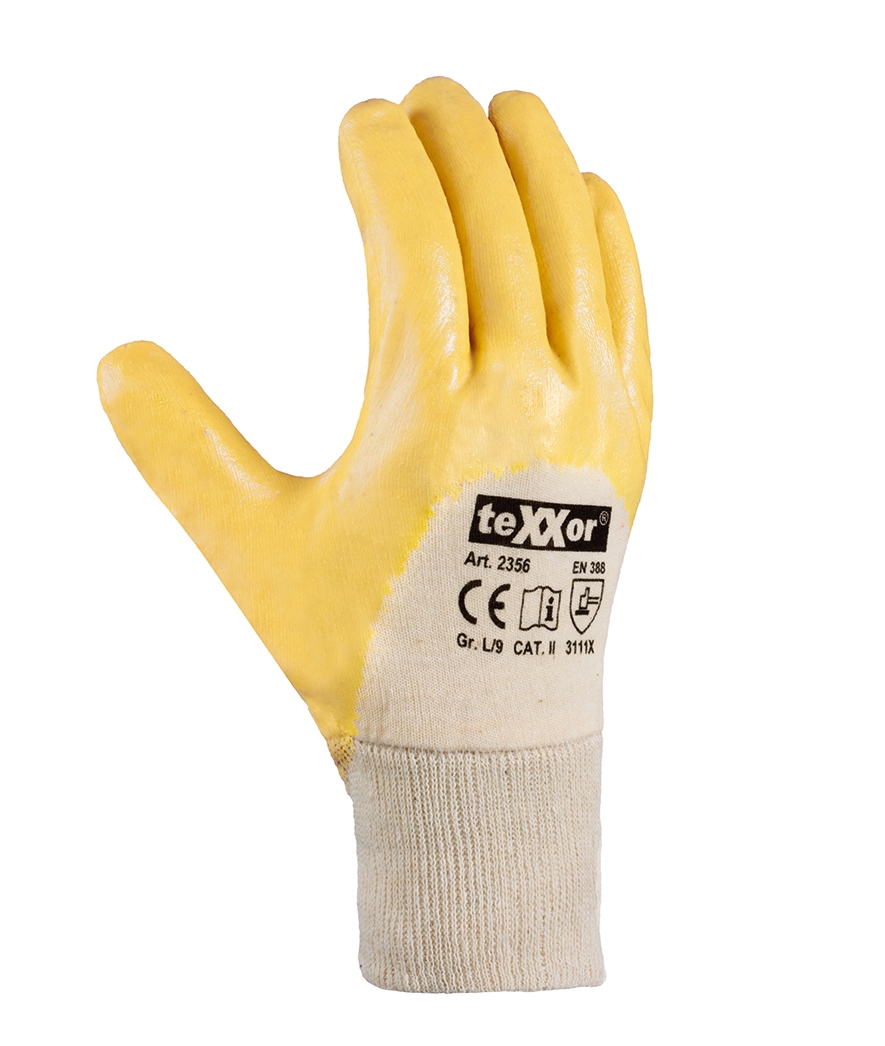 teXXor® Nitril-Handschuhe STRICKBUND