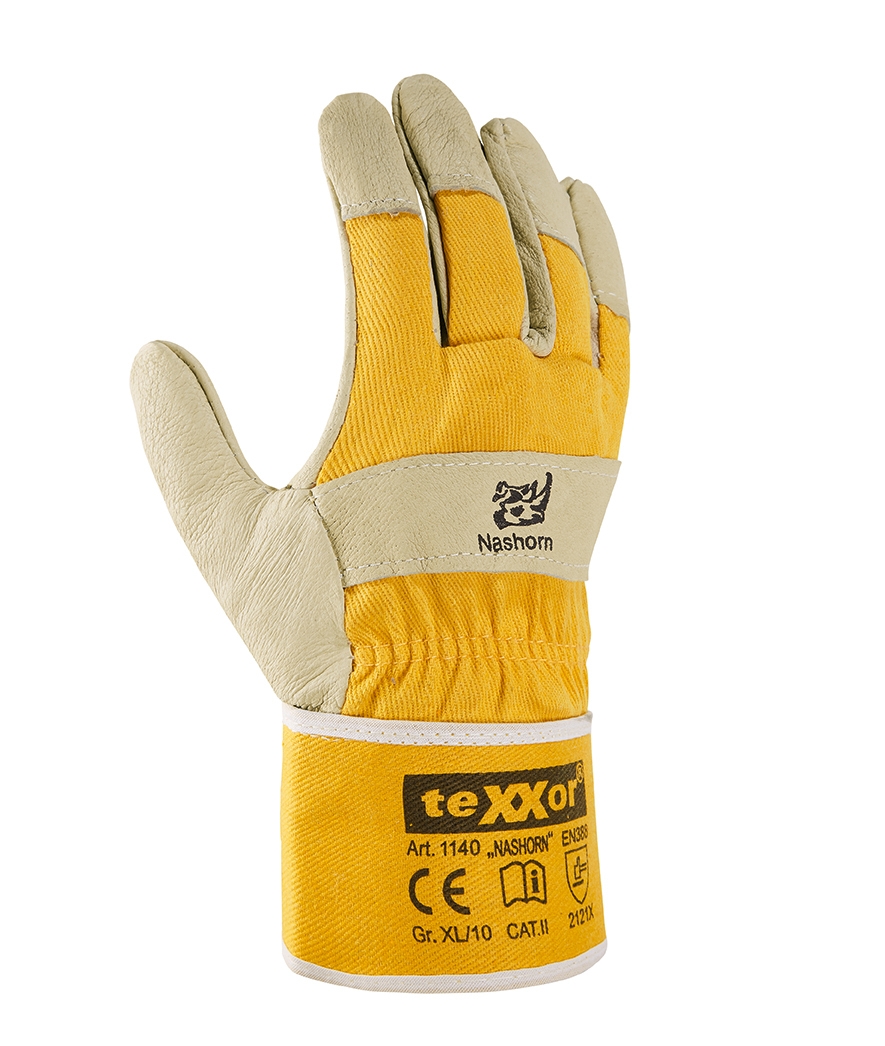 texxor® Handschuhe Schweinsvollleder NASHORN