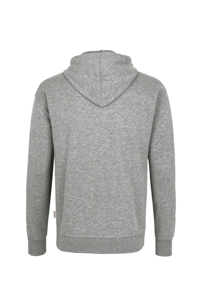 Kapuzen-Sweatshirt Premium grau meliert