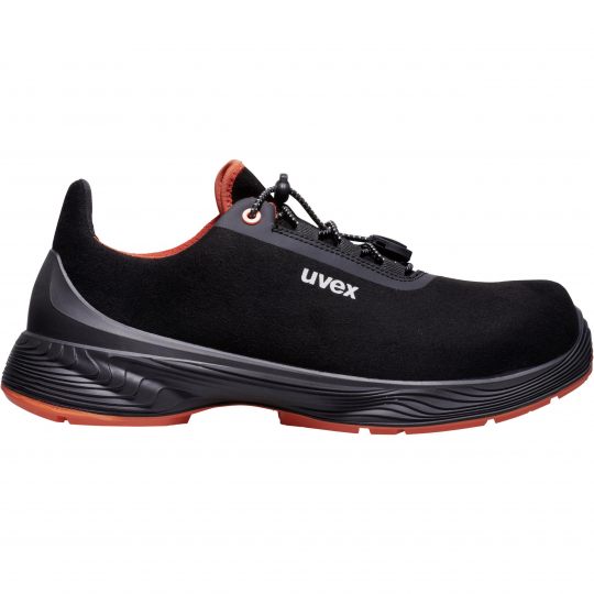 uvex 1 G2 Halbschuh schwarz orange S2 SRC Weite 10