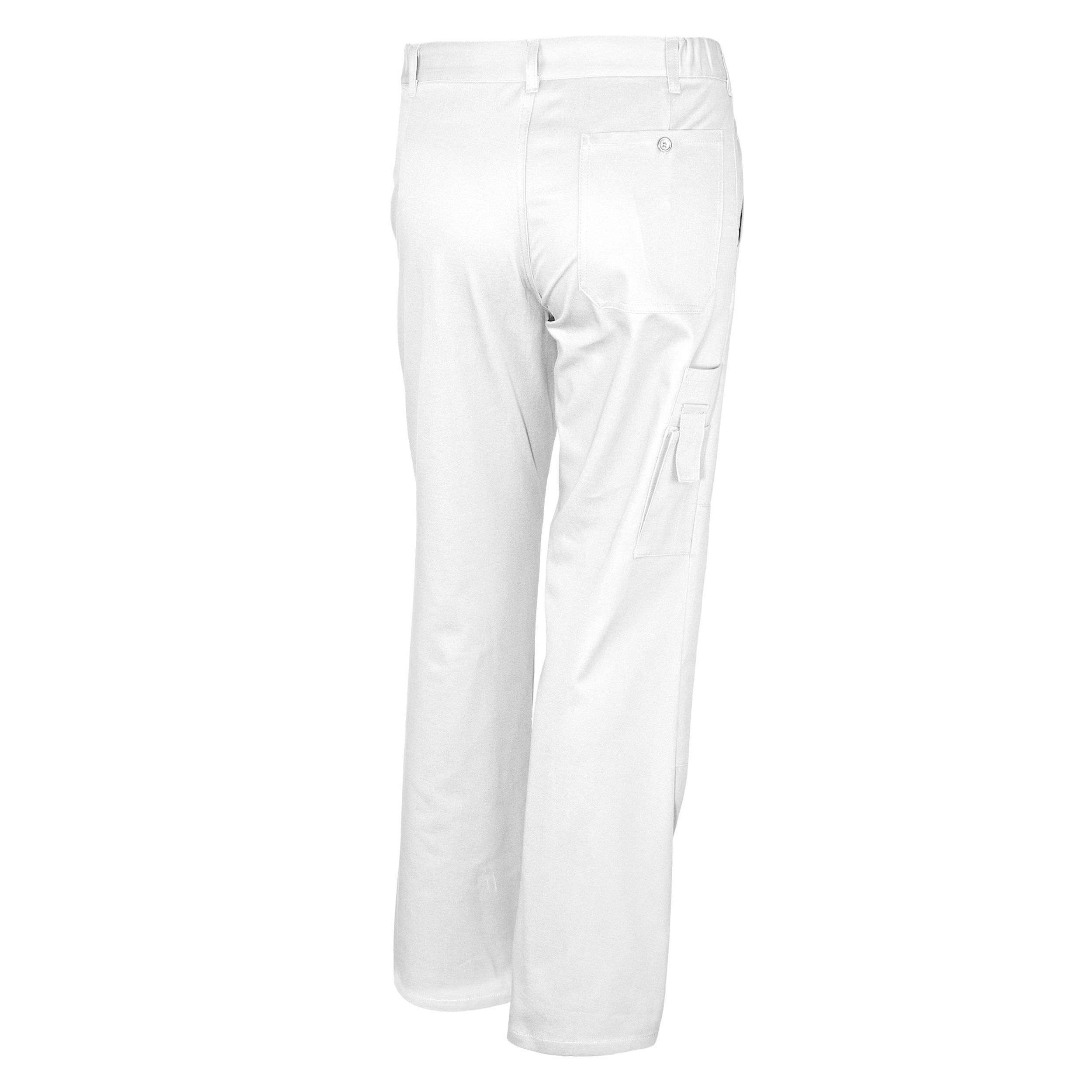 basic BW240 Bundhose weiß