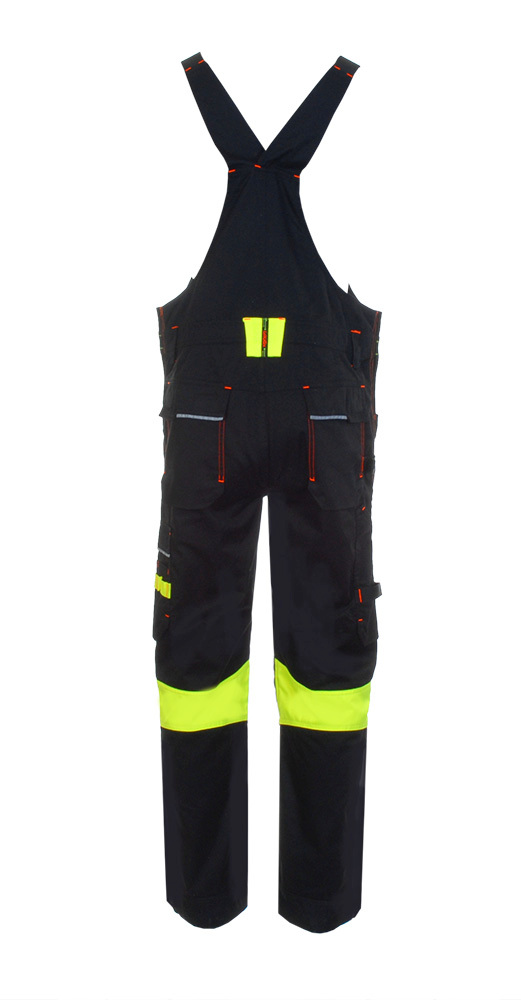 LeiKaTex®  BLACK LINE Latzhose Professional Workwear