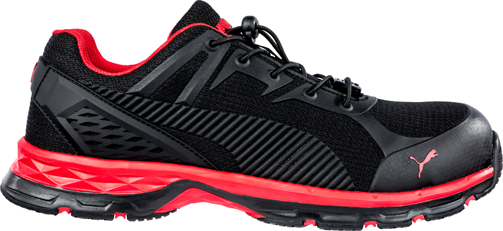 Puma FUSE MOTION 2.0 RED LOW S1P ESD HRO SRC schwarz/rot