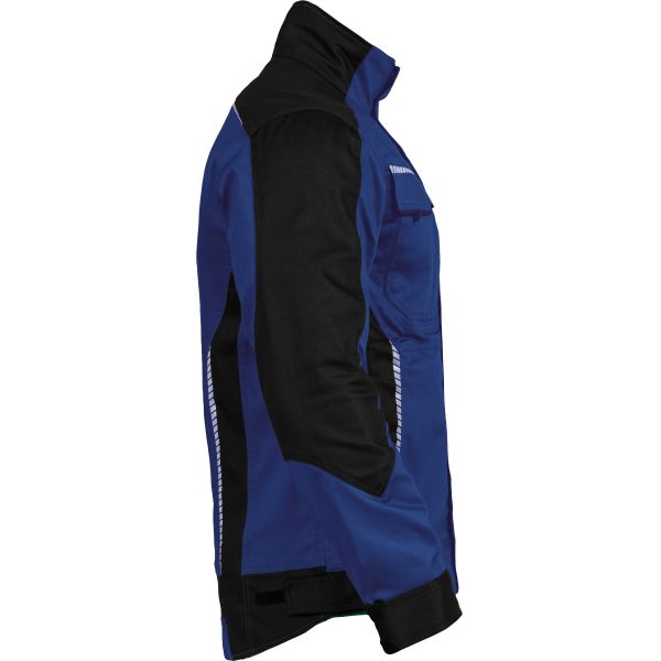 Jacke Flex-Line Leibwächter kornblau/schwarz 