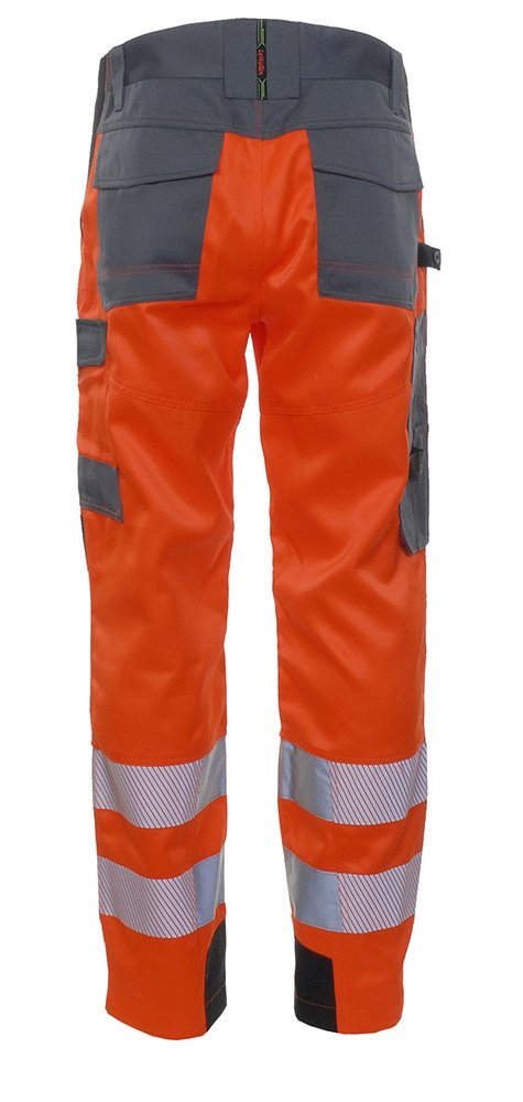 LeiKaTex® BRIGHT LINE Warnschutz Bundhose EN ISO 20471 Klasse 2 • warnorange