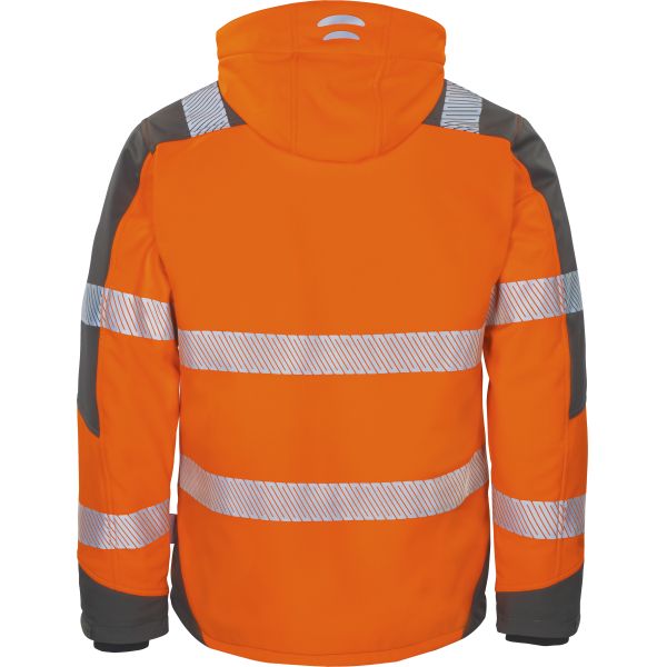 Vizwell Winter-Softshelljacke orange