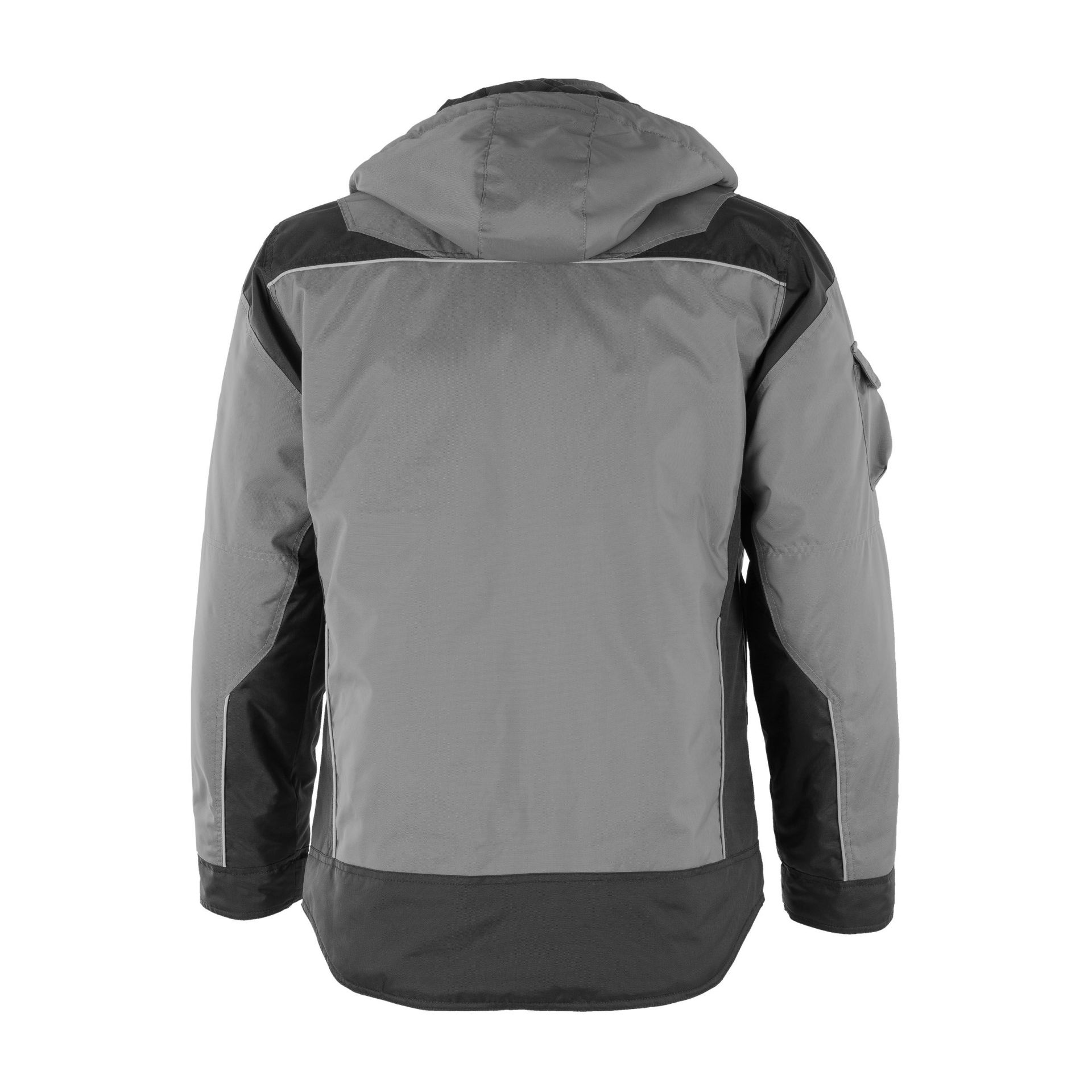 Qualitex Pro Winter Winterjacke grau/schwarz