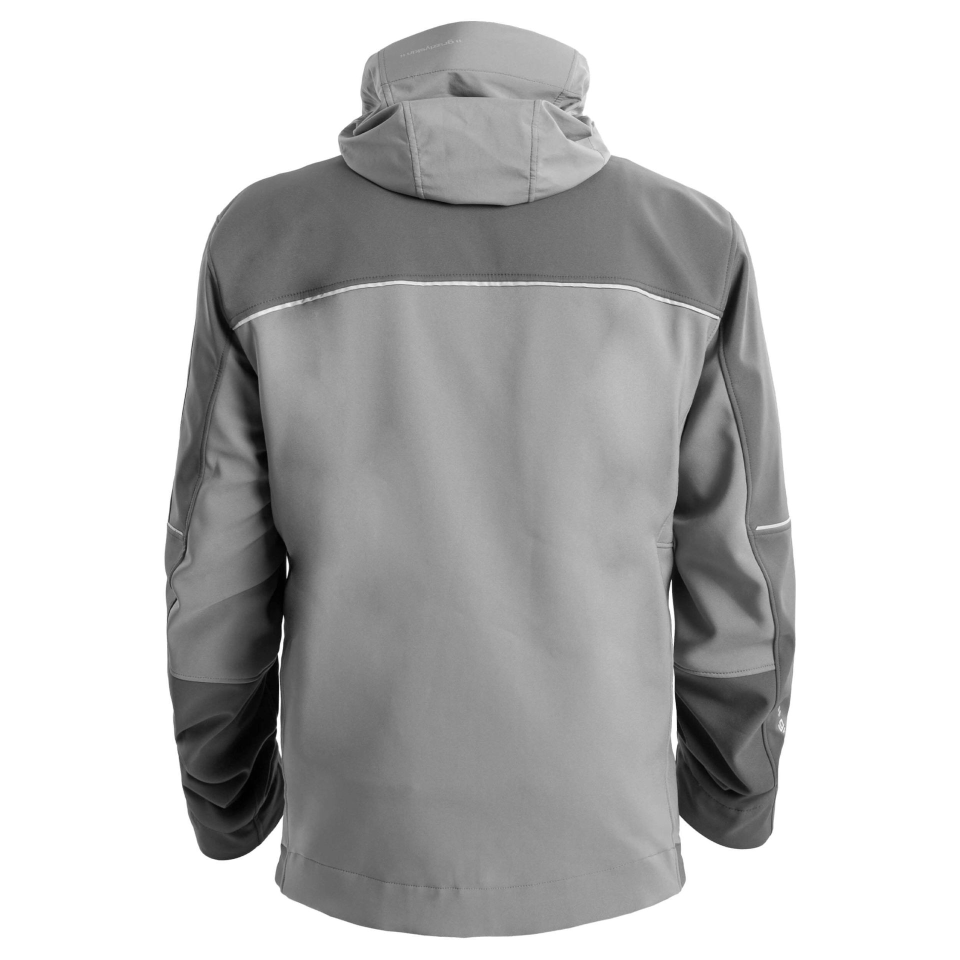 Hybrid Softshelljacke "RESIST" inkl. Kapuze DUNKEGRAU/MITTELGRAU