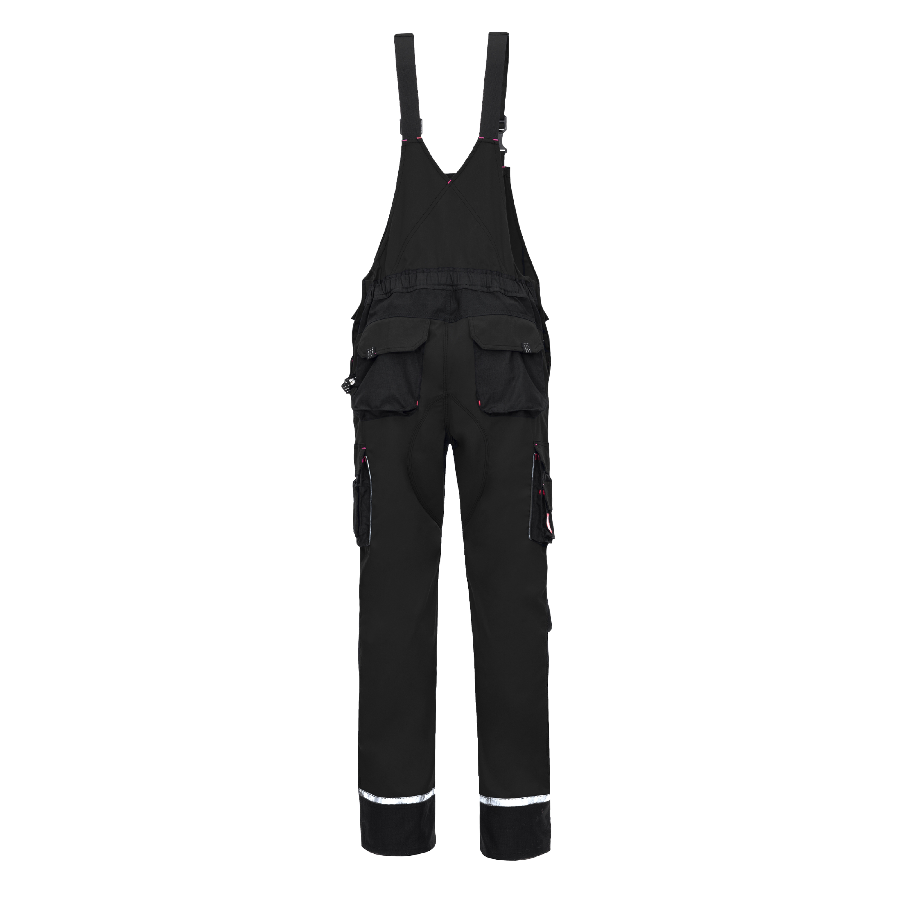 MOTION TEX PRO FX Latzhose schwarz / uni