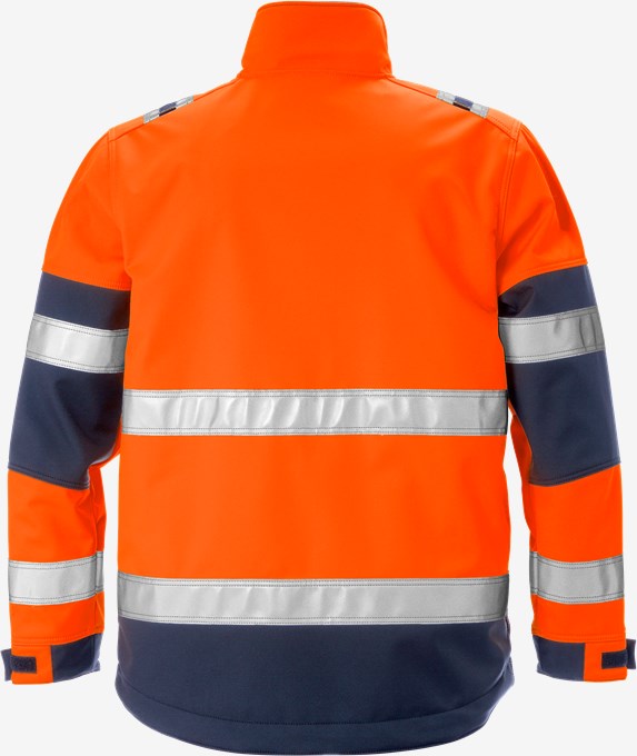 High Vis Softshell-Jacke Kl. 2 4083 WYH Warnschutz-Orange/Marin