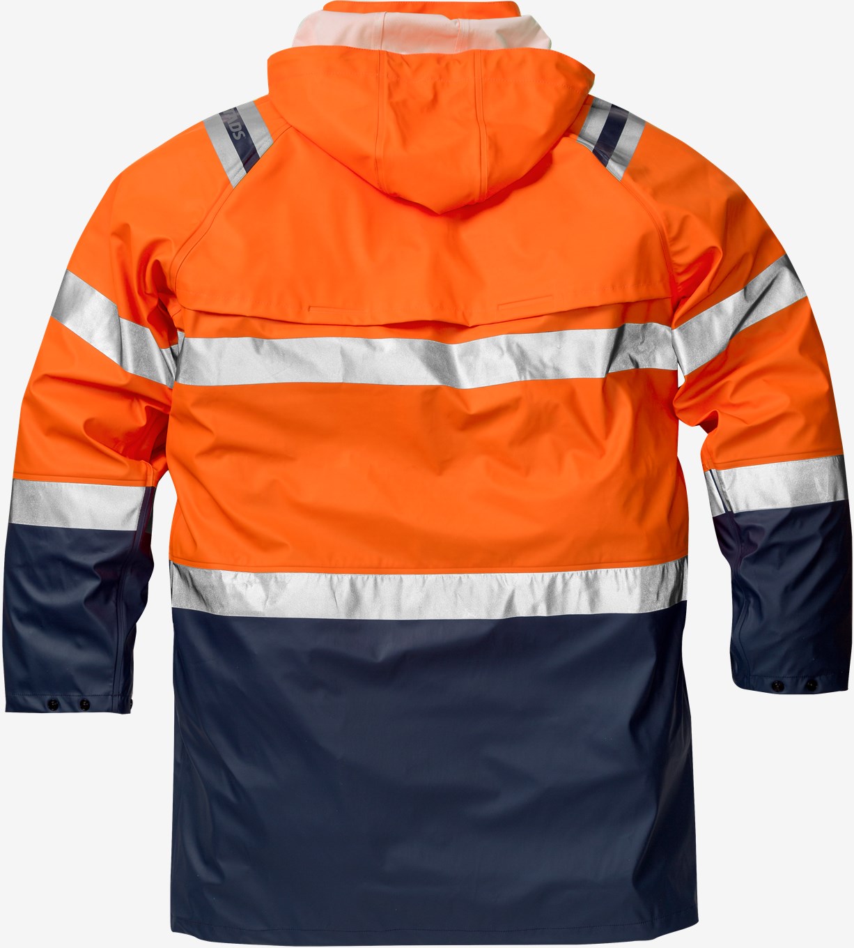 High Vis Regenmantel Kl. 3 4634 RS Warnorange/marine