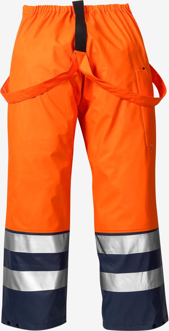 High Vis Regenhose Kl. 2 2625 RS Warnorange/marine