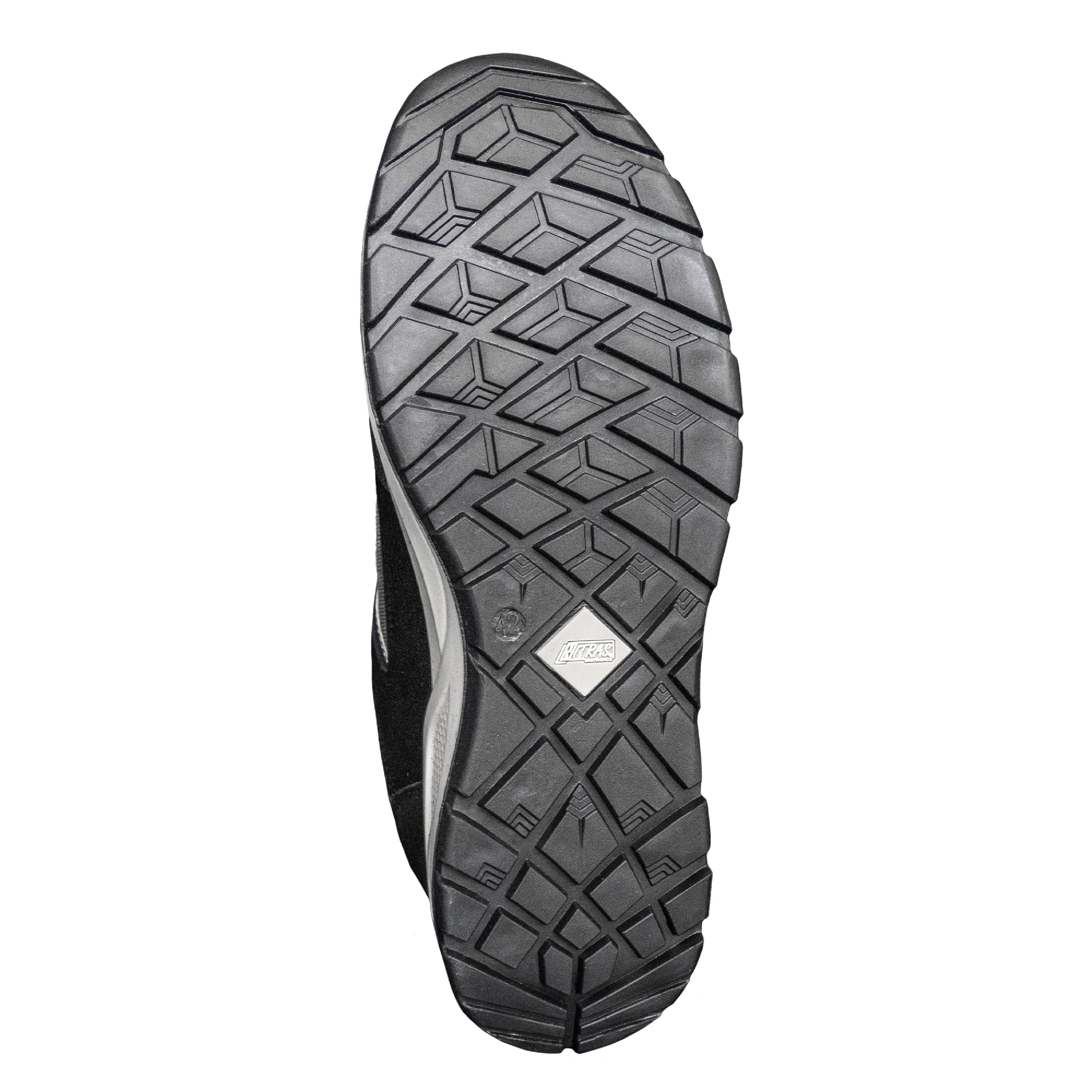 NITRAS® CLASSIC STEP S1P Sicherheitshalbschuhe grau/schwarz EN ISO 20345, EN IEC 61340-4-3, DGUV Regel 112-191