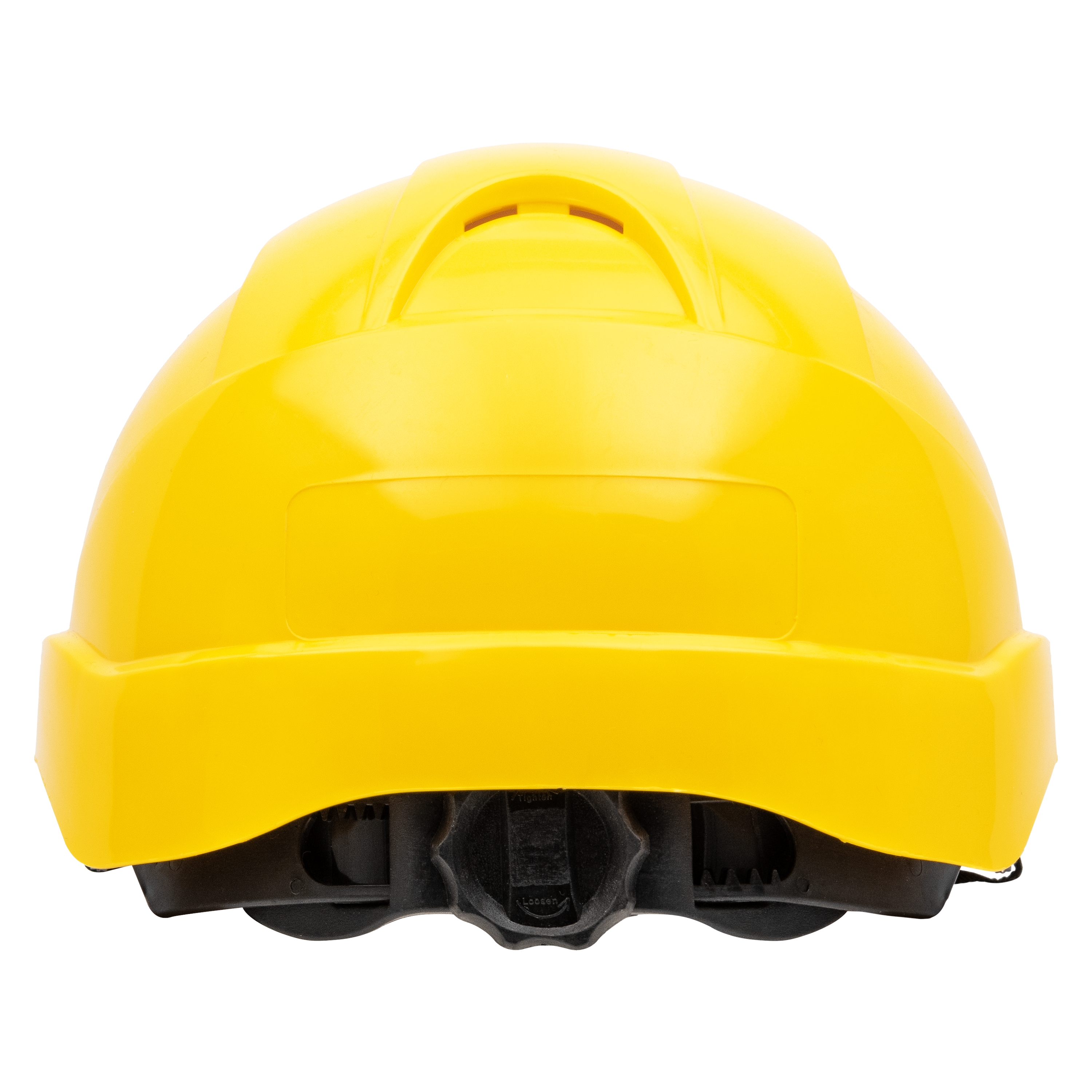 NITRAS HEAD PROTECT, Industrieschutzhelm, Schale aus HDPE, gelb mit Drehradsystem