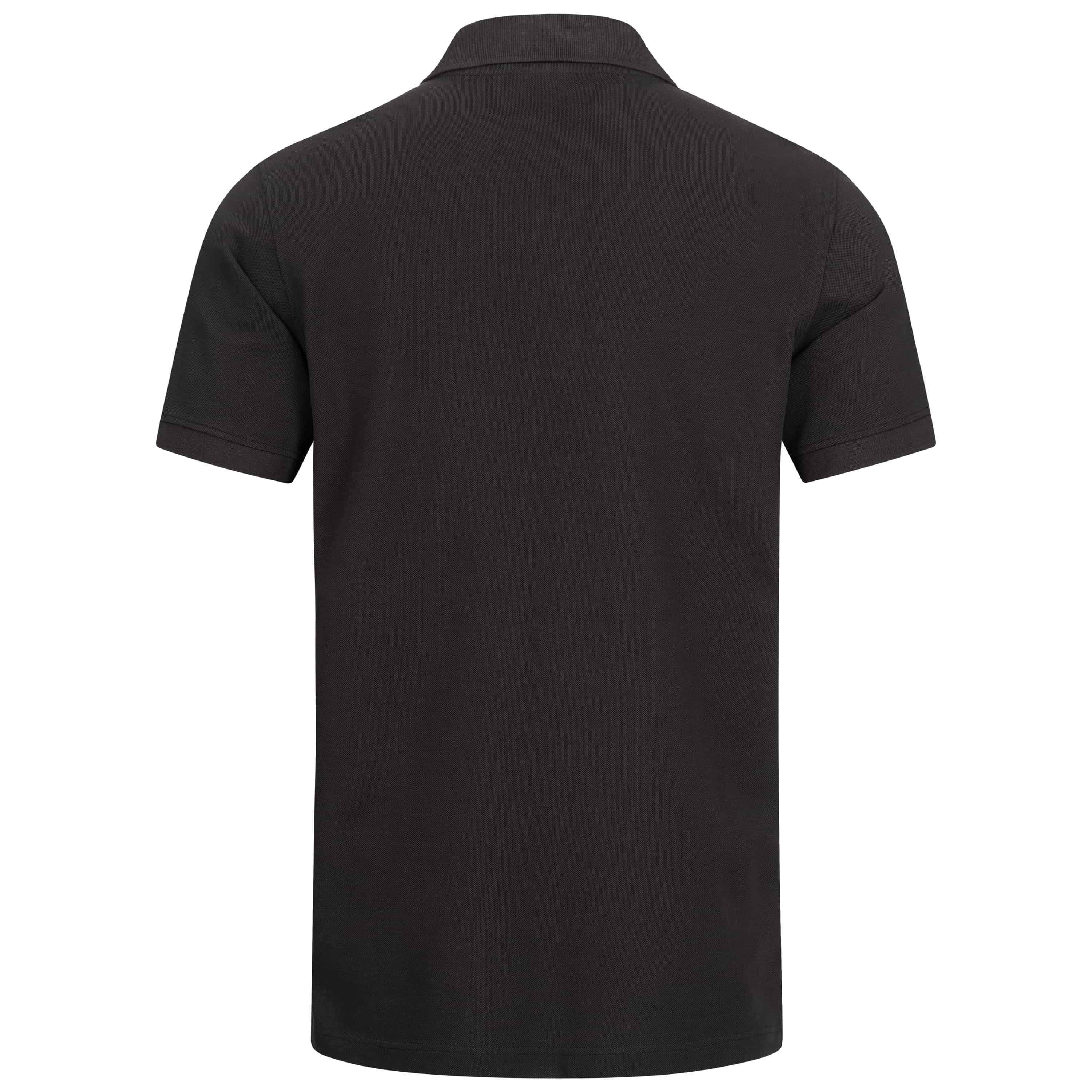 NITRAS® MOTION TEX LIGHT, Poloshirt, vorgewaschen, Polokragen, 100% Baumwolle, 200g/qm, STANDARD 100 by OEKO-TEX® schwarz