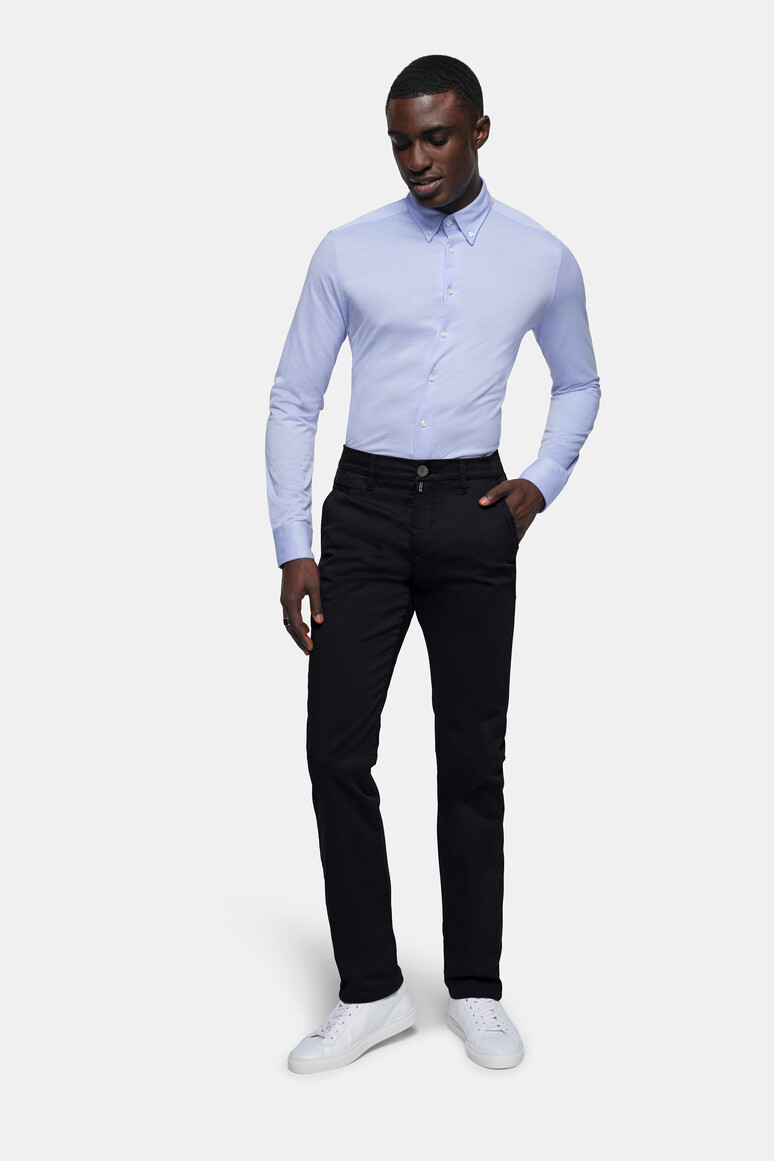 HAKRO Chinohose X-Stretch schwarz