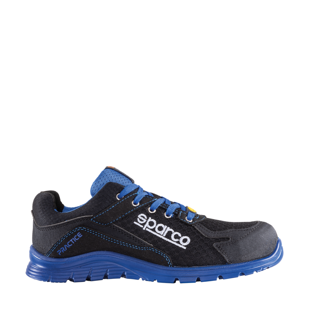 Sparco Halbschuh Practice S1P black blue