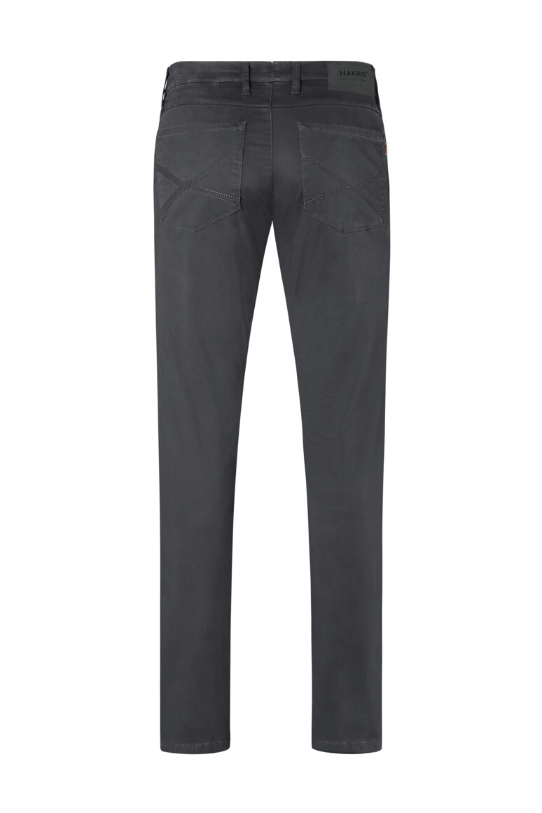 HAKRO Chinohose X-Stretch karbongrau