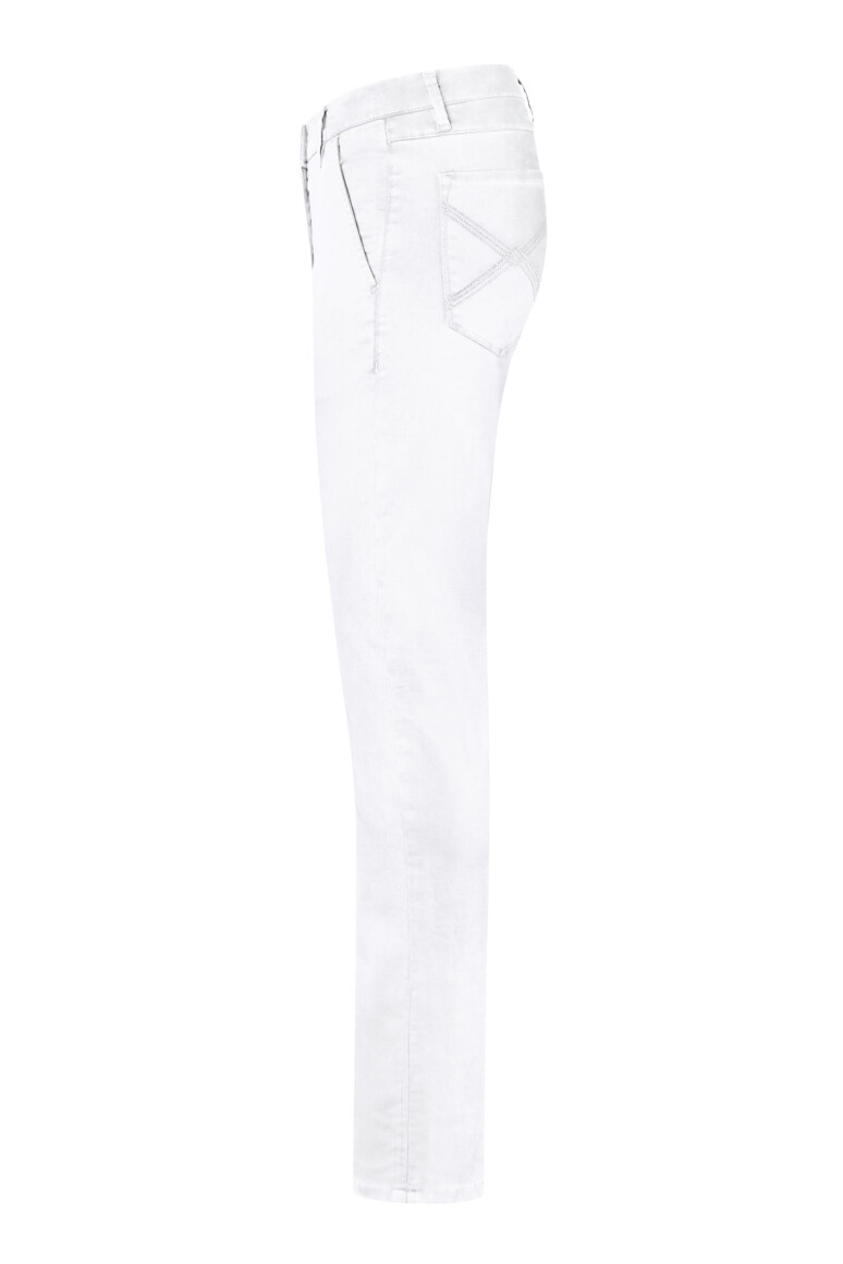 HAKRO Damen-Chinohose X-Stretch weiß
