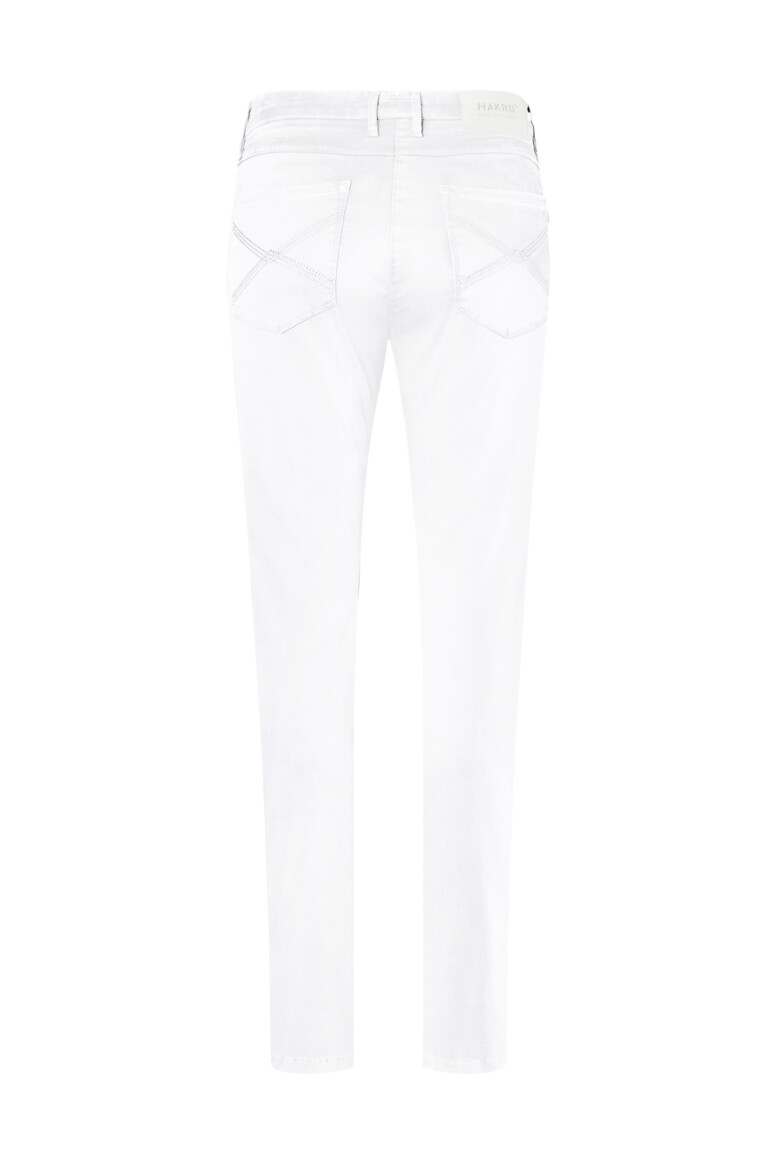 HAKRO Damen-Chinohose X-Stretch weiß