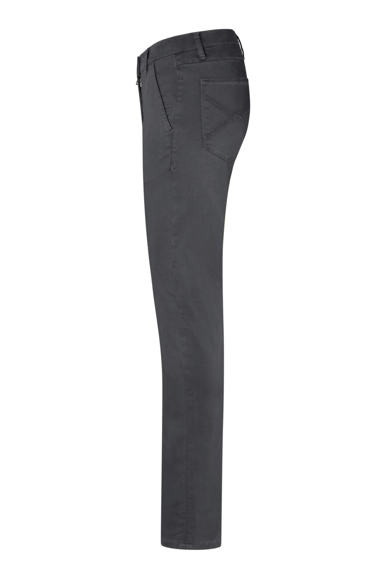 HAKRO Damen-Chinohose X-Stretch karbongrau