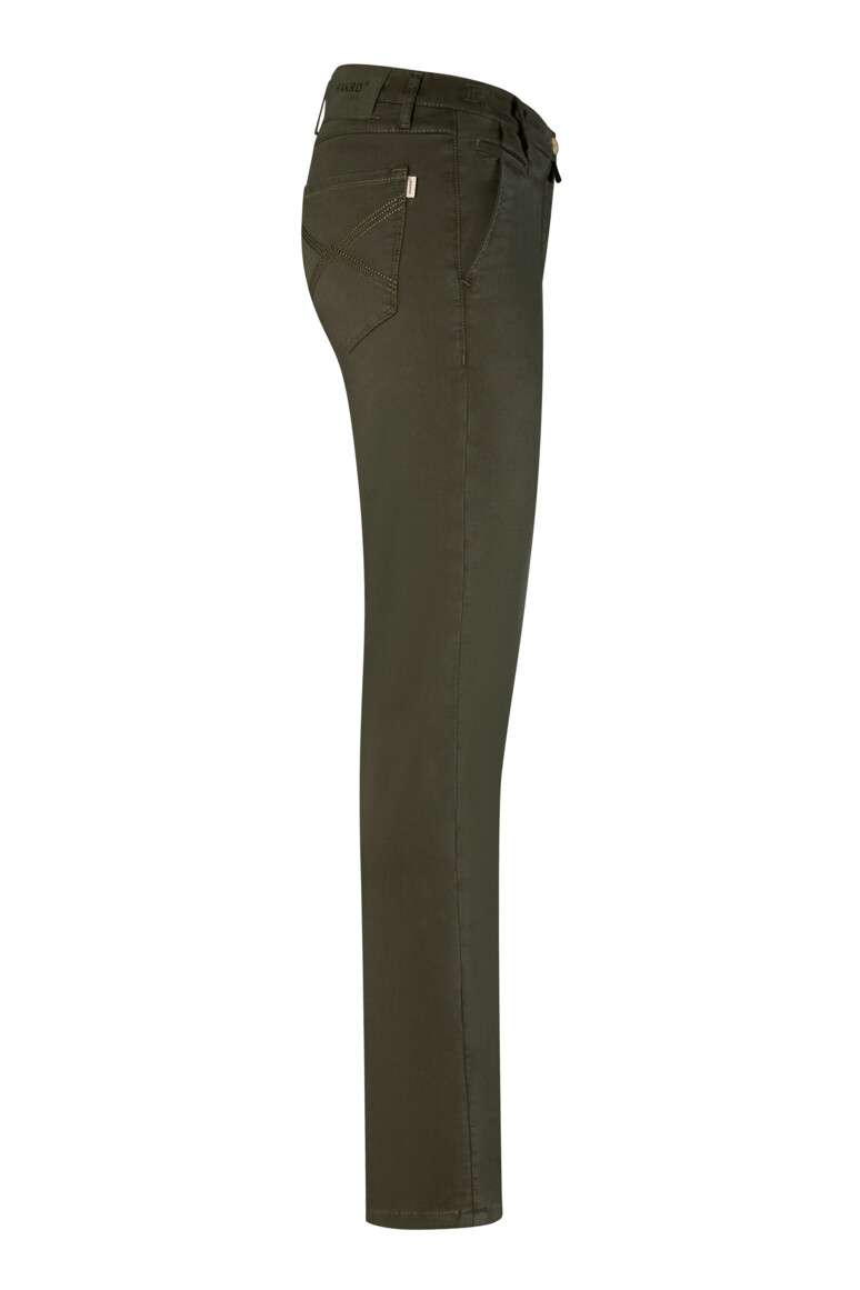 HAKRO Damen-Chinohose X-Stretch olive