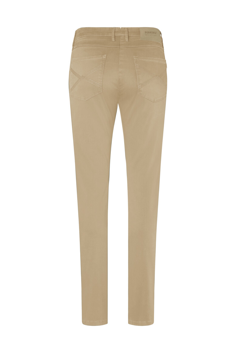 HAKRO Damen-Chinohose X-Stretch khaki