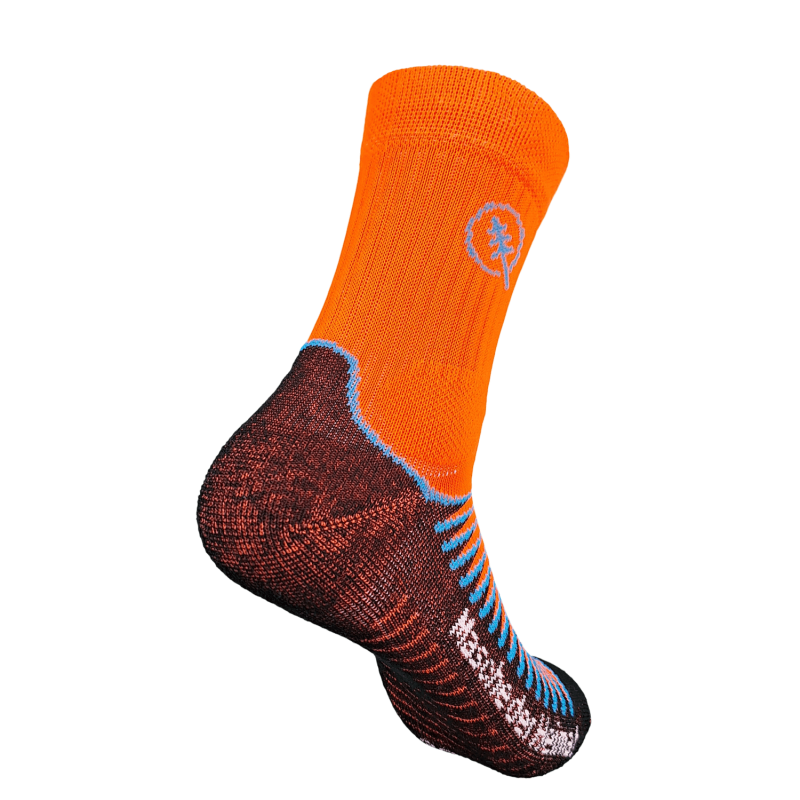 Allround Socks (Basic) fluoorange-azur, kurz
