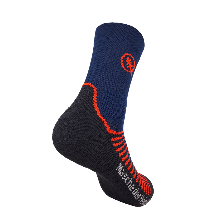 Allround Socks (Basic) marine-orange, lang