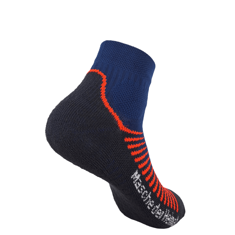 Allround Socks (Basic) marine-orange, lang