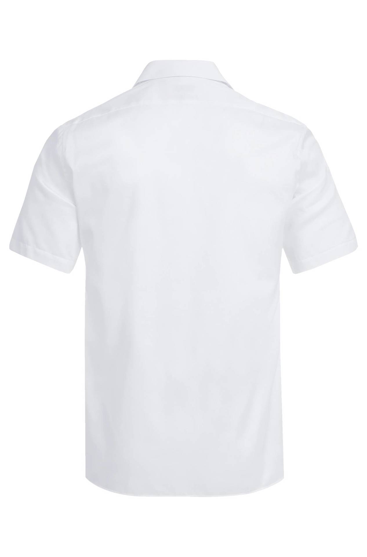 Greiff Herren-Hemd, 1/2-Arm, Regular Fit, Premium,  weiß