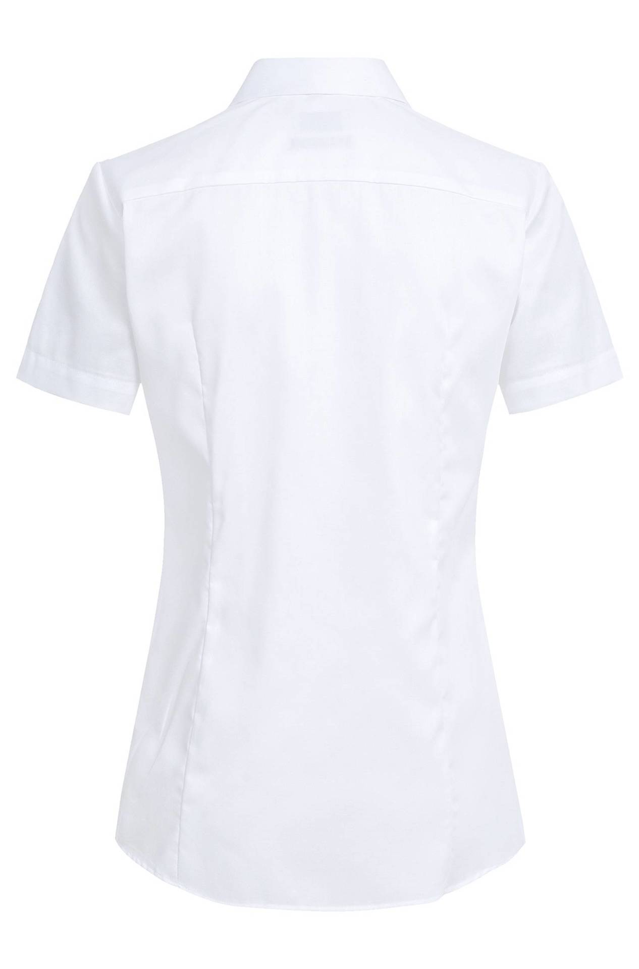Greiff Damen-Bluse, 1/2-Arm, Regular Fit, Premium, weiß