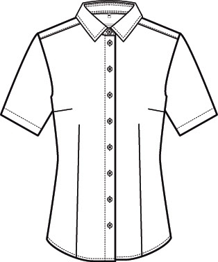 Greiff Damen-Bluse, 1/2-Arm, Regular Fit, Premium, weiß