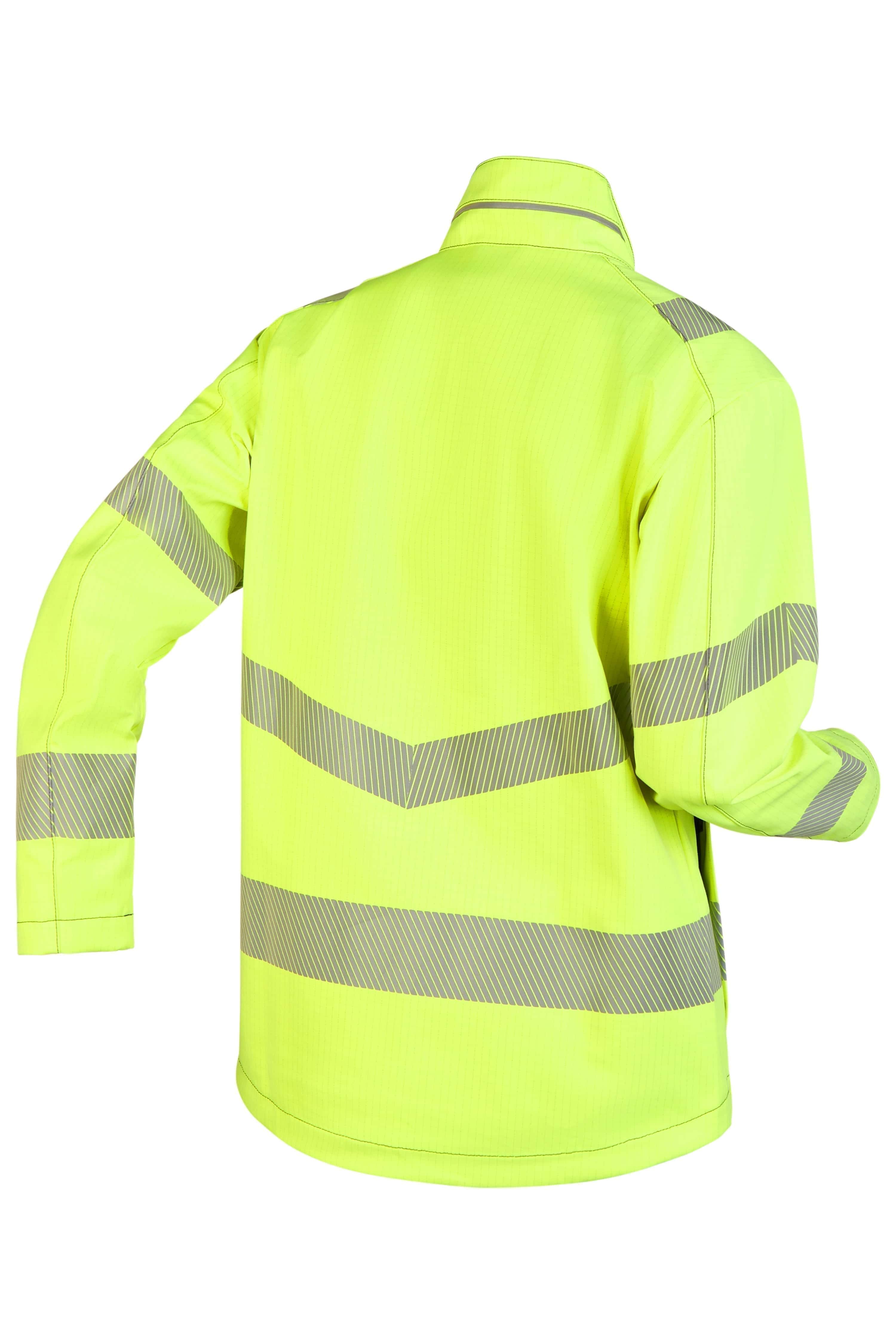 ROFA Softshelljacke FR HI-VIS, leuchtgelb
