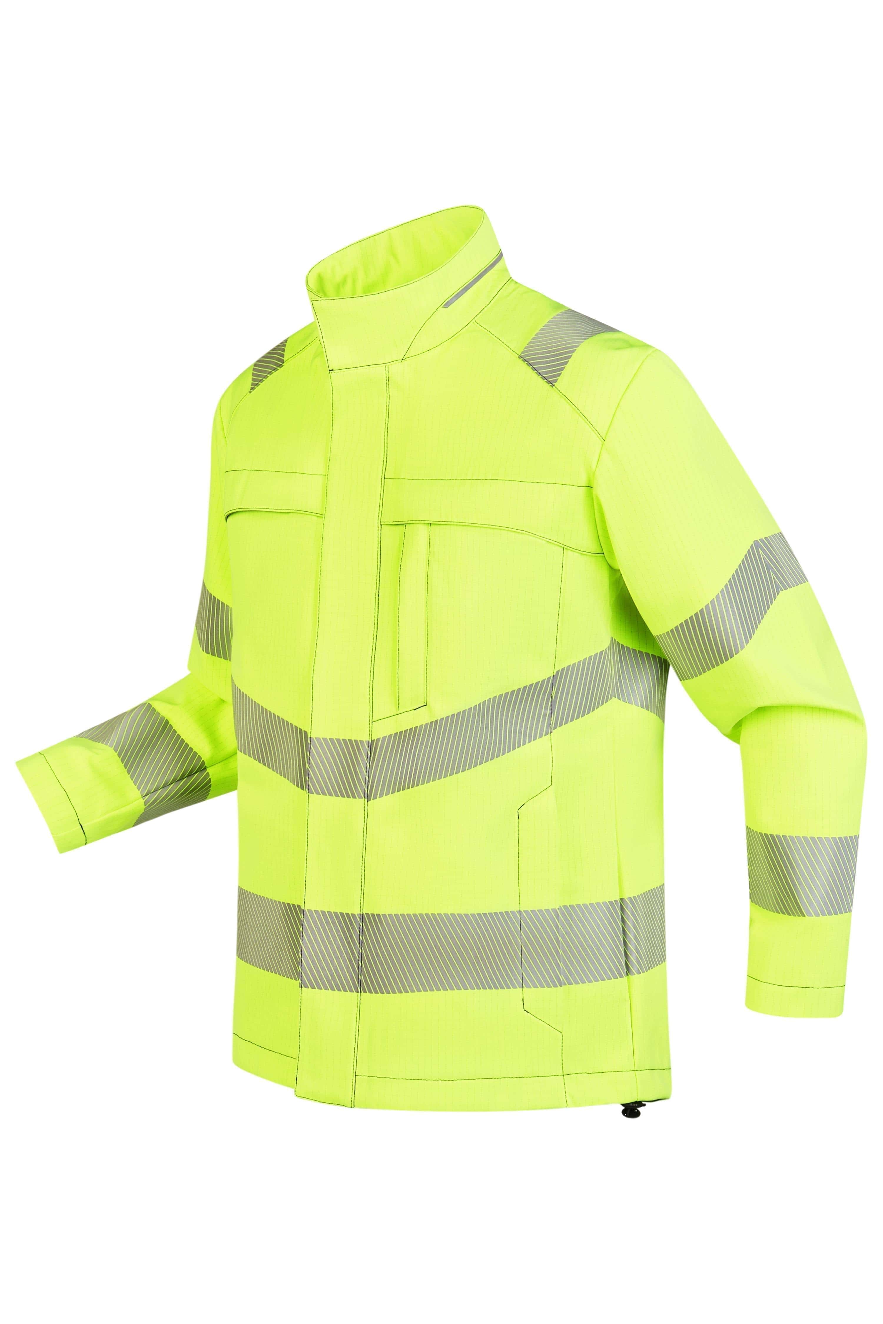 ROFA Softshelljacke FR HI-VIS, leuchtgelb