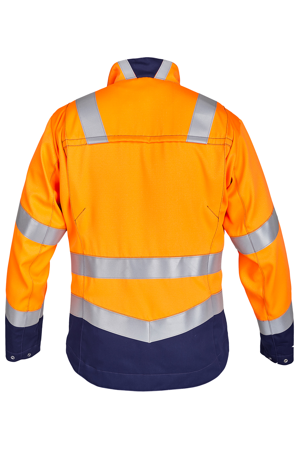 Jacke 2380 Multiseven einlagig leuchtorange/marine