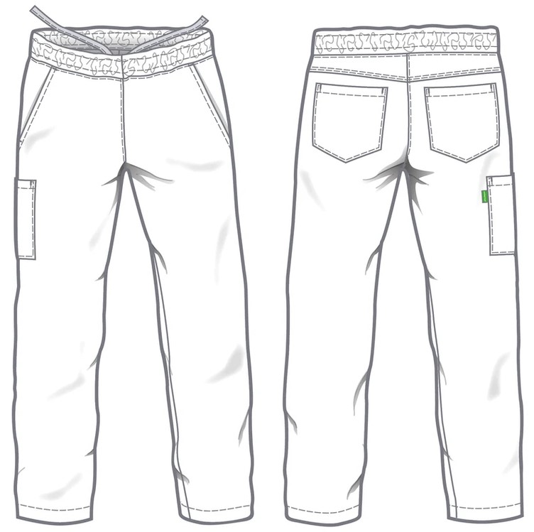 Lynn - Damen-Schlupfhose, petrolgrün