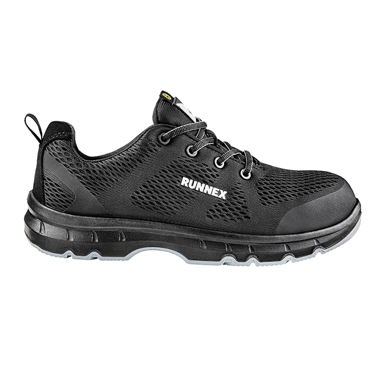 RUNNEX® S1PS-ESD-Sicherheitshalbschuhe FlexStar schwarz/grau