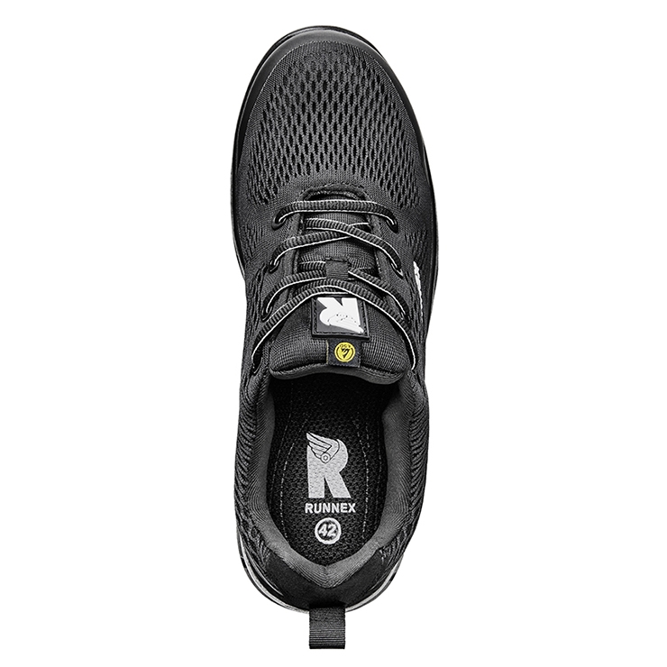 RUNNEX® S1PS-ESD-Sicherheitshalbschuhe FlexStar schwarz/grau