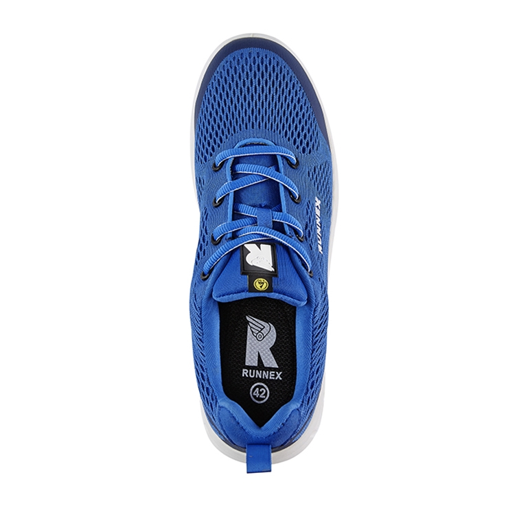 RUNNEX® S1PS-ESD-Sicherheitshalbschuhe FlexStar blau/weiß