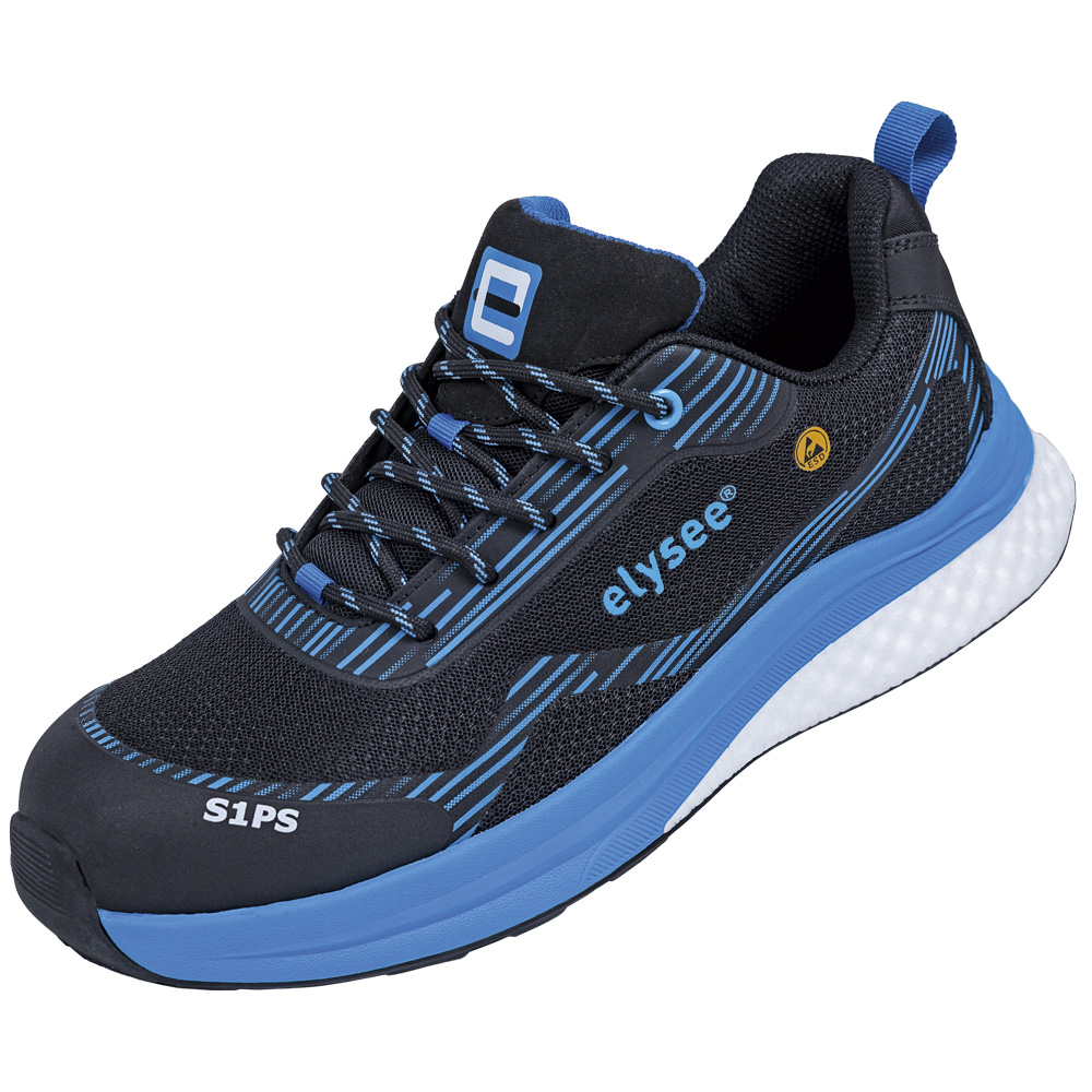 elysee® HALBSCHUHE S1PS *CUSHIONPRO® DELTA* schwarz/blau