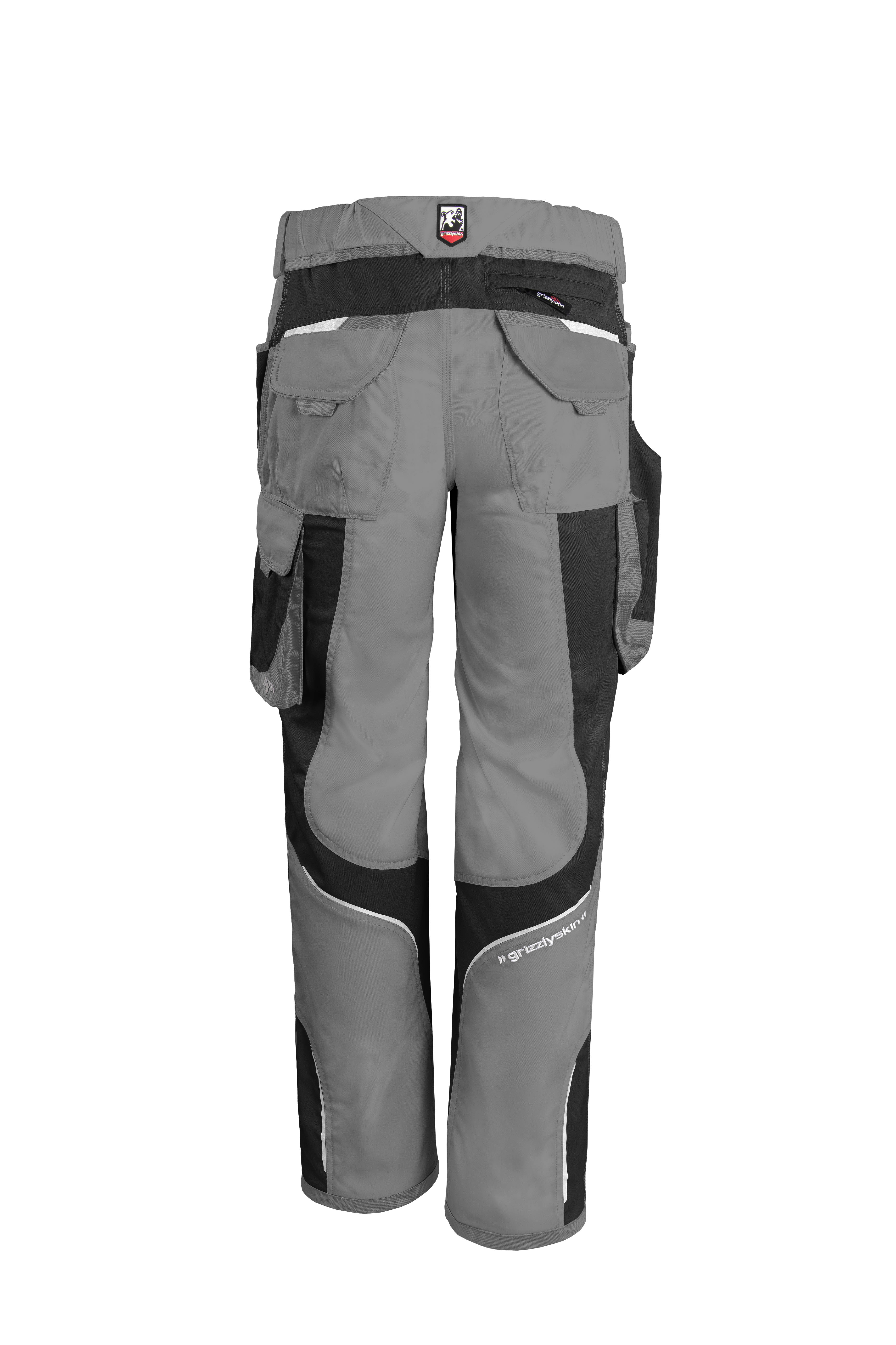 Grizzlyskin IRON Bundhose grau/schwarz