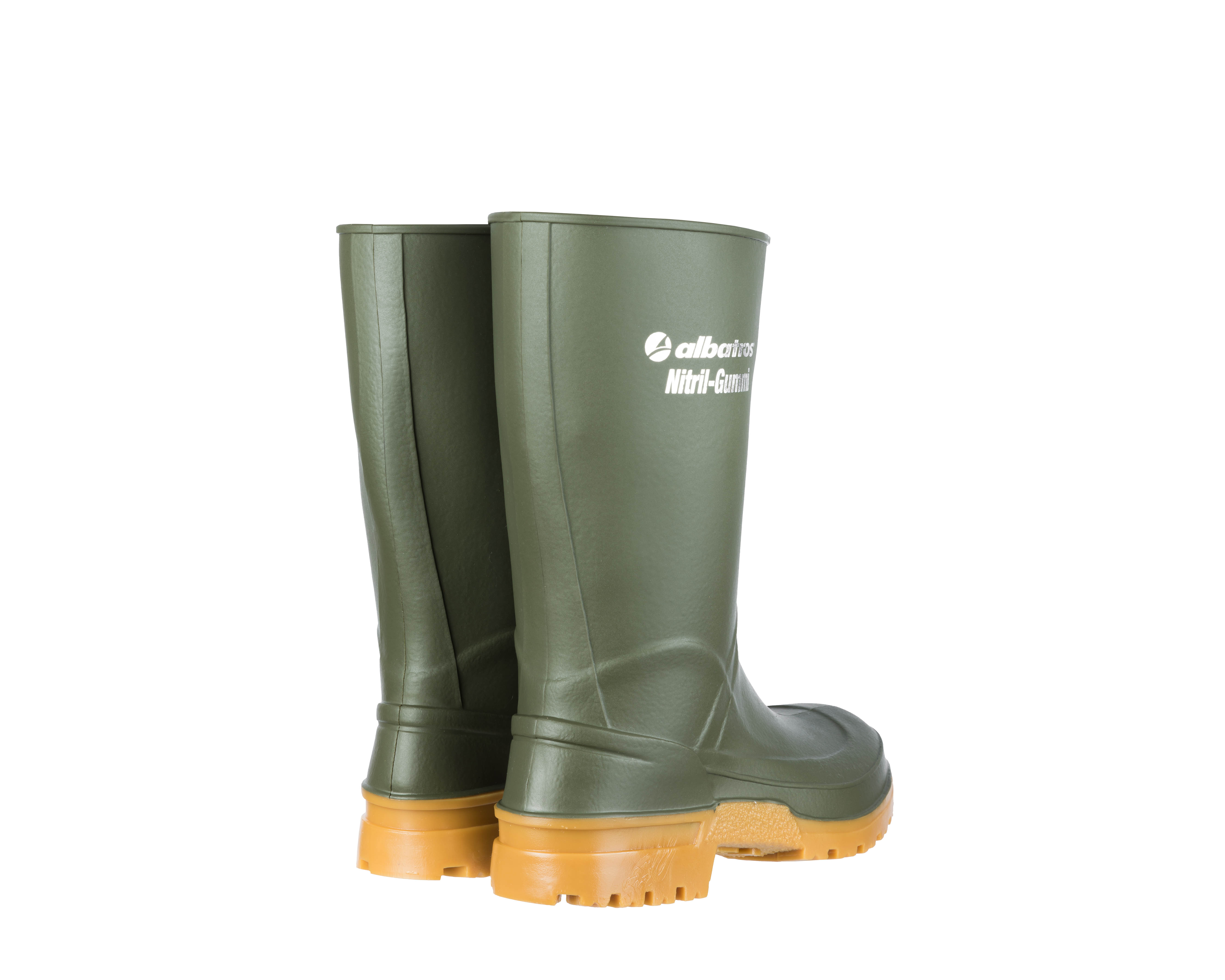 albatros® Nitrilgummistiefel Guardian mid green