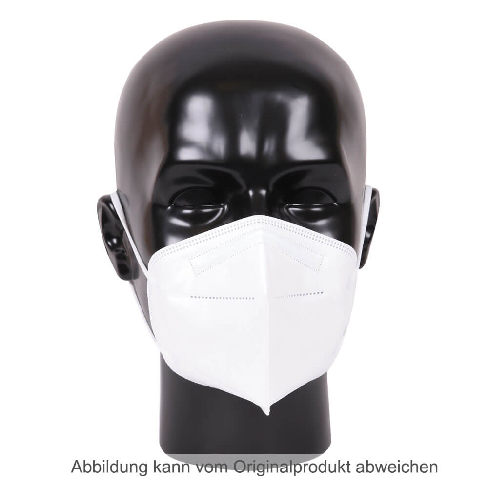Atemschutzmaske FFP2 NR, ohne Ventil, Ohrschlaufen, PP (VE=10Stück)