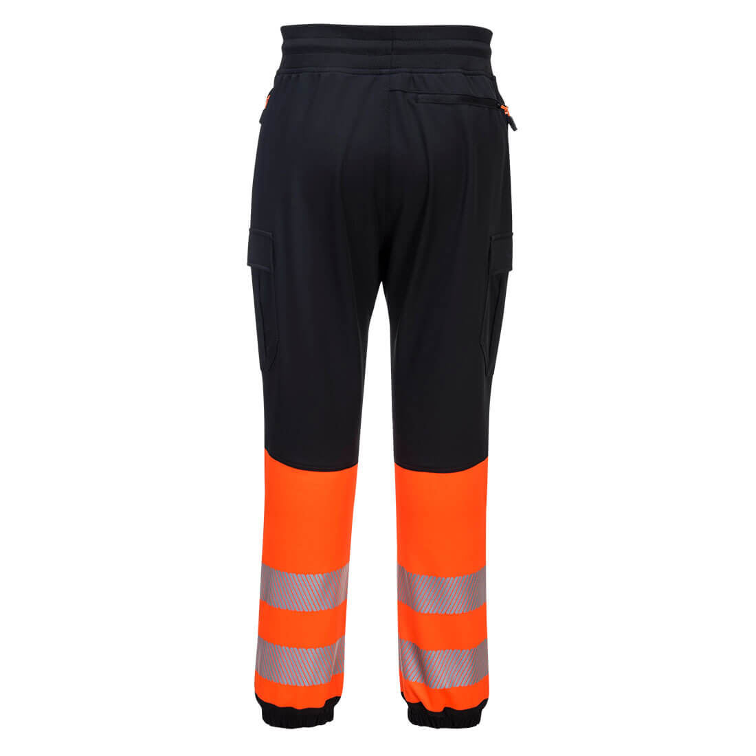 KX3 Warnschutz Flexi Bundhose Schwarz/Orange