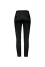 Chinohose Damen Stretch schwarz 