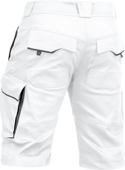 Short Flex-Line Leibwächter weiß/grau