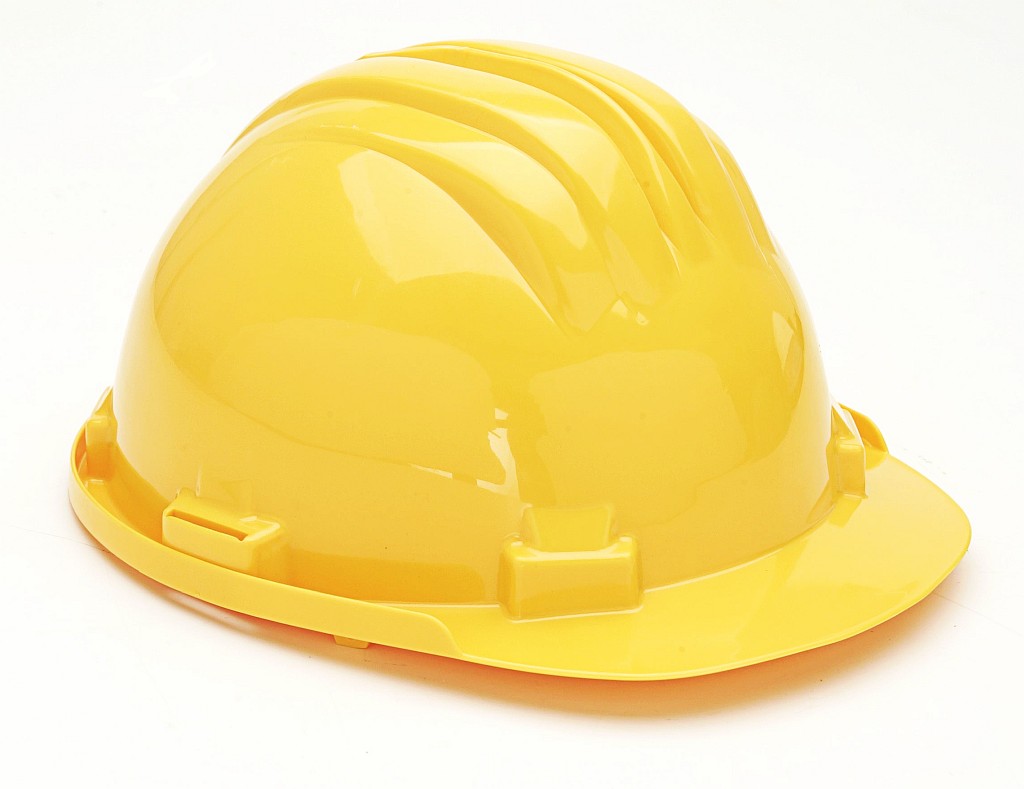 Schutzhelm gelb