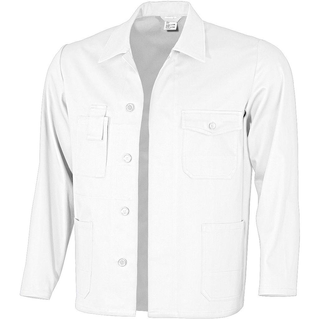 Qualitex Basic Arbeitsjacke BW 240g weiß